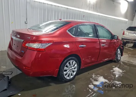 2014 Nissan Sentra S from USA, damaged, VIN 3N1AB7AP6EY320376